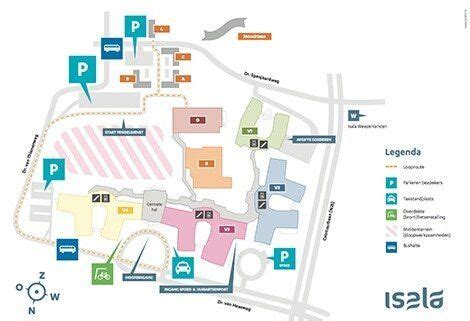 plattegrond isala zwolle gebouw w